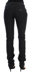 Costume National Blue Cotton Stretch Slim Fit Jeans -   -  Costume National.