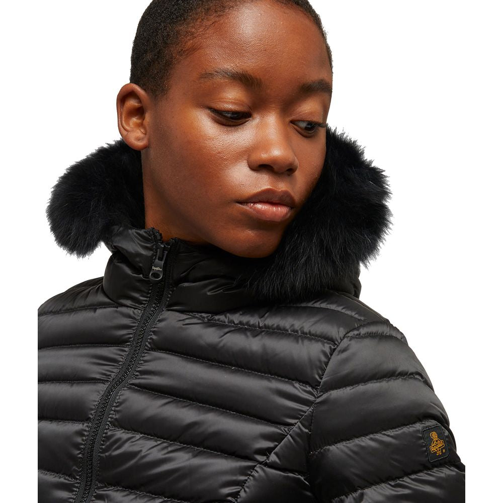 Refrigiwear Black Nylon Women Jacket -   -  Refrigiwear.