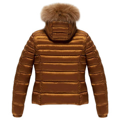 Refrigiwear Orange Nylon Women Jacket -   -  Refrigiwear.