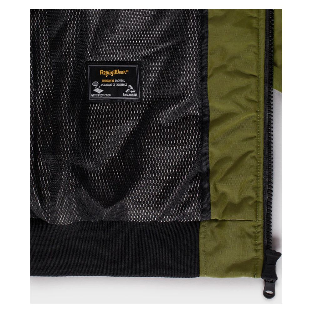 Refrigiwear Green Nylon Jacket -   -  Refrigiwear.