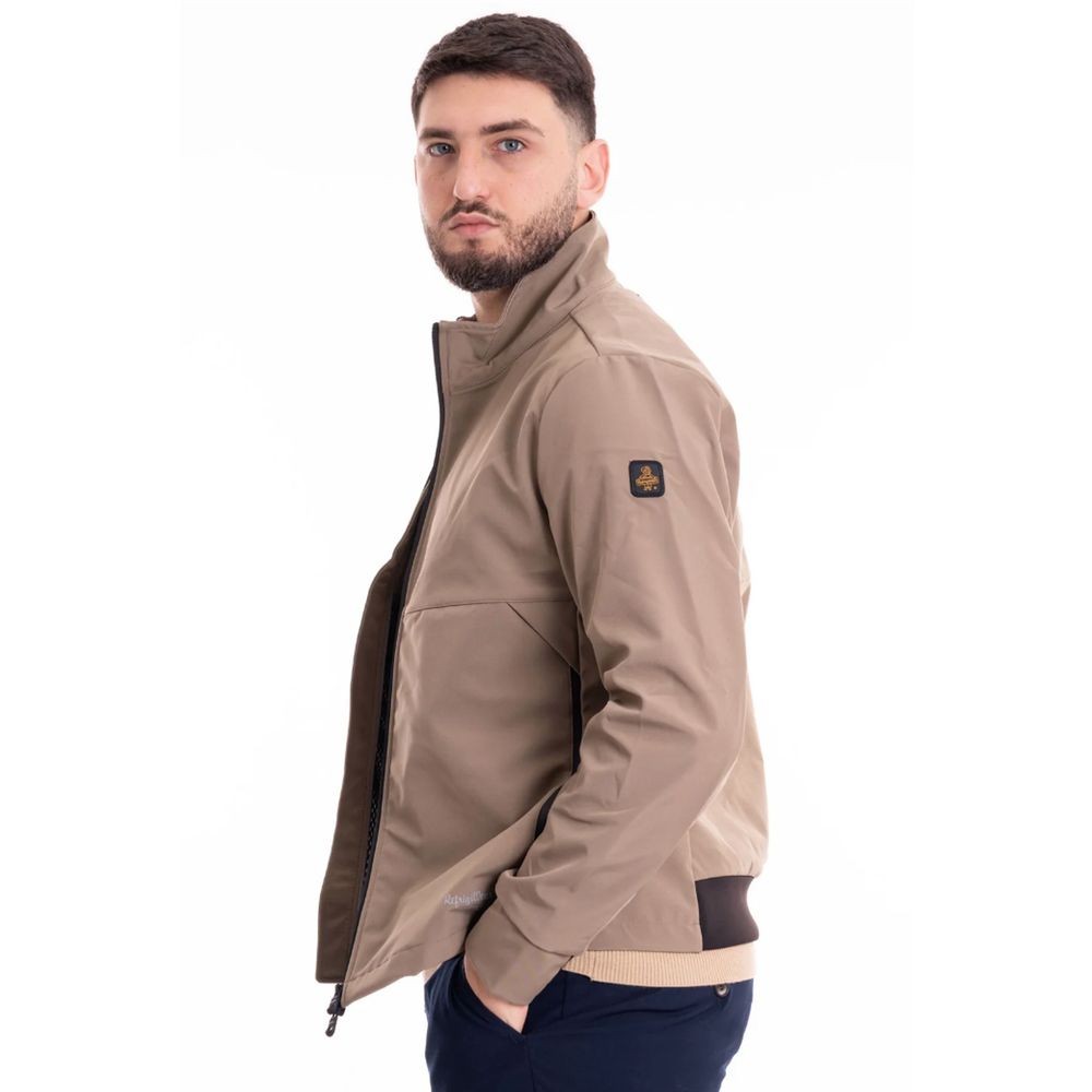 Refrigiwear Beige Nylon Jacket -   -  Refrigiwear.