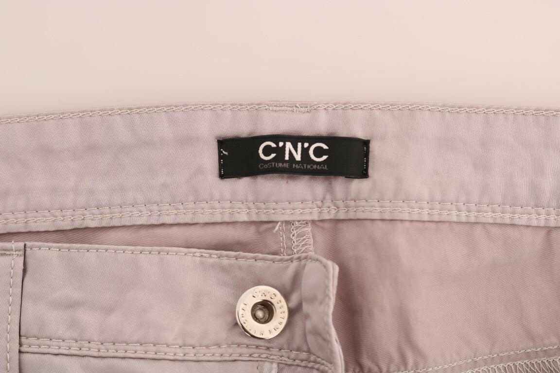 Costume National Beige Cotton Slim Fit Jeans -   -  Costume National.
