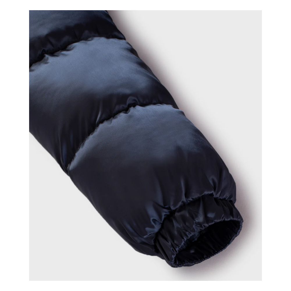 Refrigiwear Blue Nylon Women Jacket with Feather Padding and Fur Hood -   -  Refrigiwear.