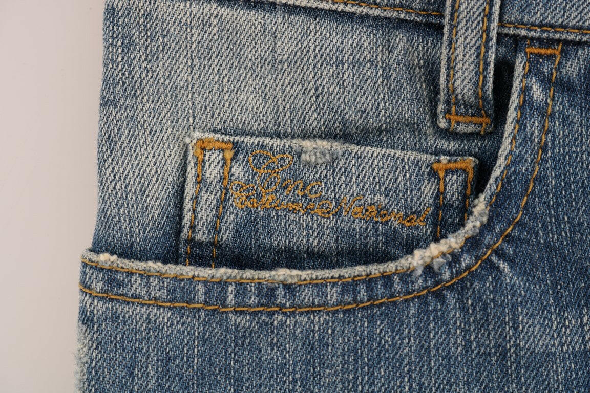 Costume National Blue Cotton Stretch Denim Jeans -   -  Costume National.