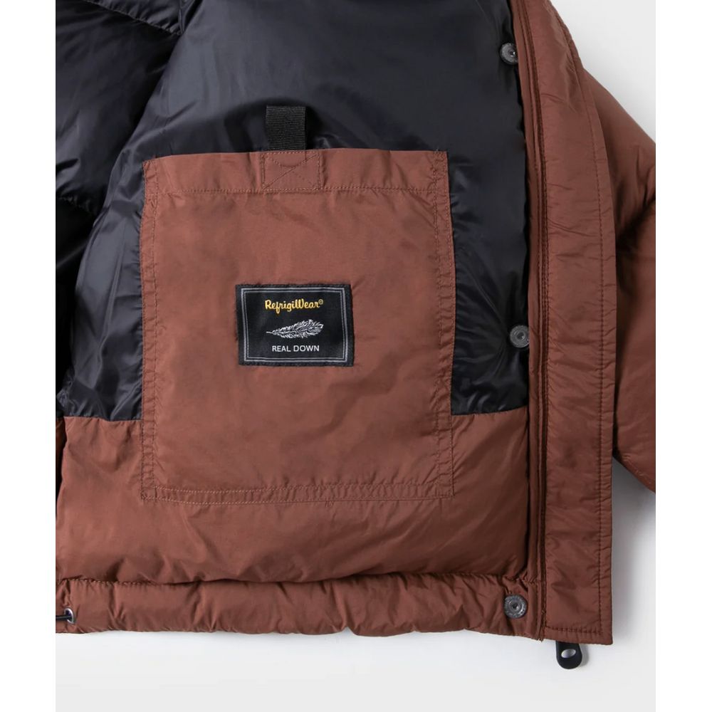 Refrigiwear Brown Polyester Jackets & Coat -   -  Refrigiwear.