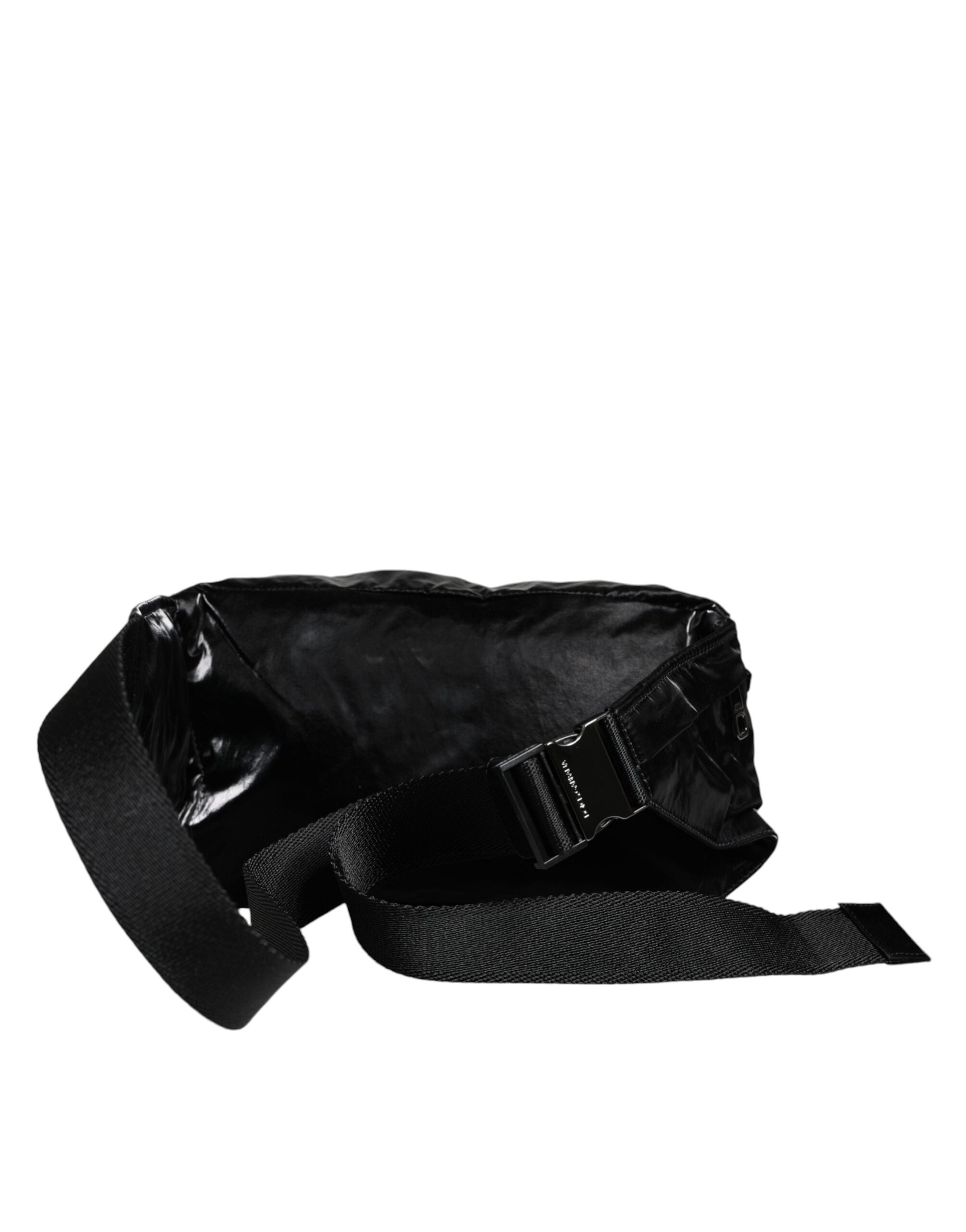 Dolce & Gabbana Black Nylon Fabric Belt Waist Fanny Pack Bag -  Luxury Belt Bag for Women -  Dolce & Gabbana.