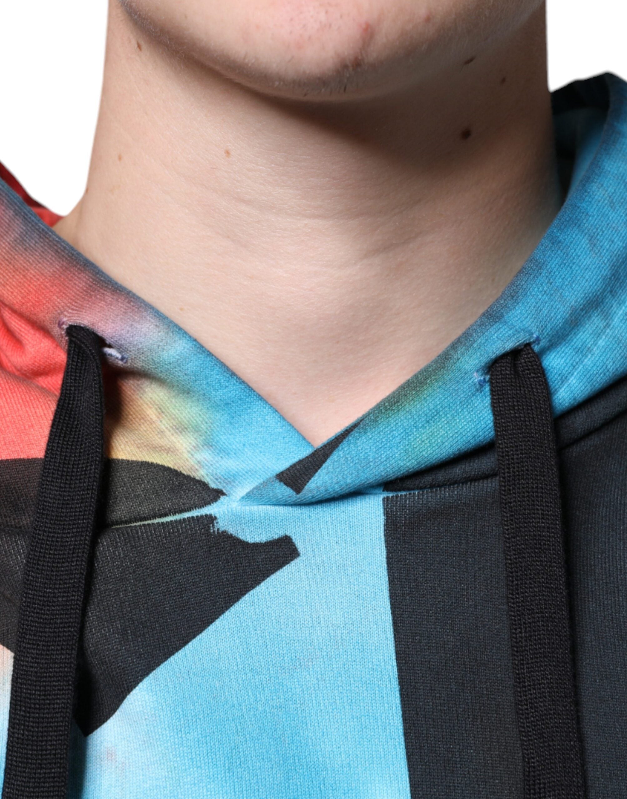Dolce & Gabbana Multicolor Tie Dye Hooded Sweatshirt Sweater -   -  Dolce & Gabbana.