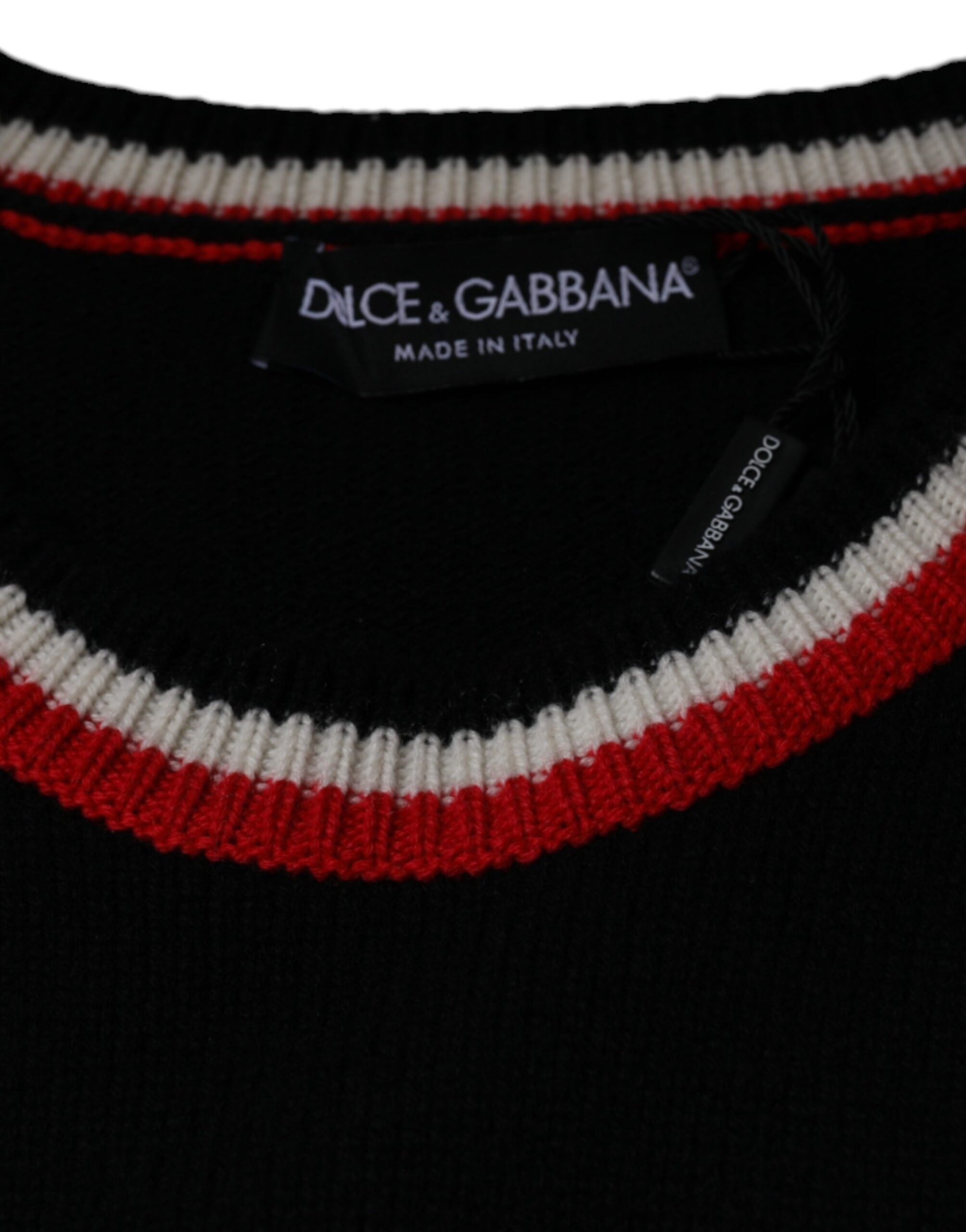 Dolce & Gabbana Black Cashmere Pig of the Year Pullover Sweater -   -  Dolce & Gabbana.