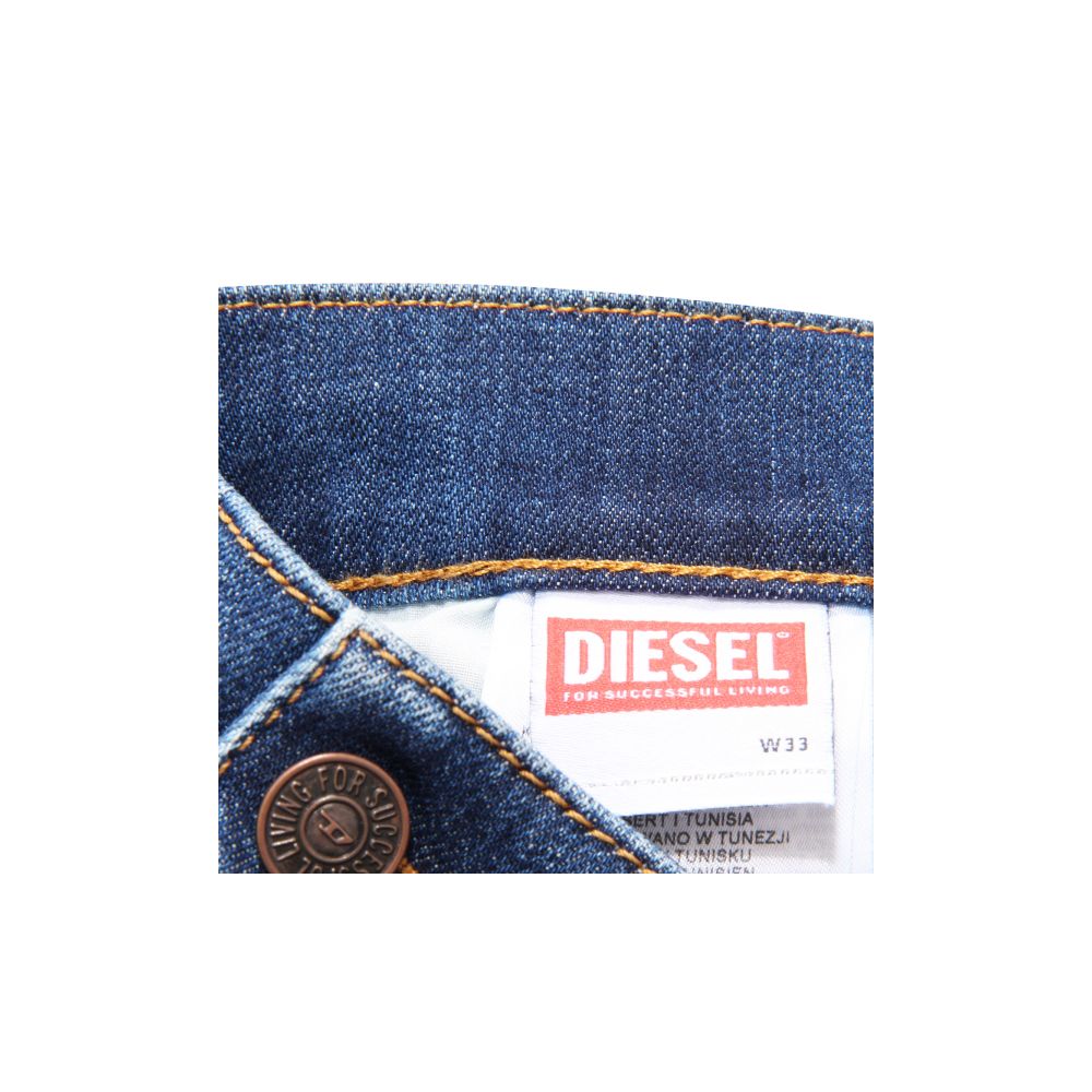 Diesel Blue Cotton Jeans & Pant -   -  Diesel.
