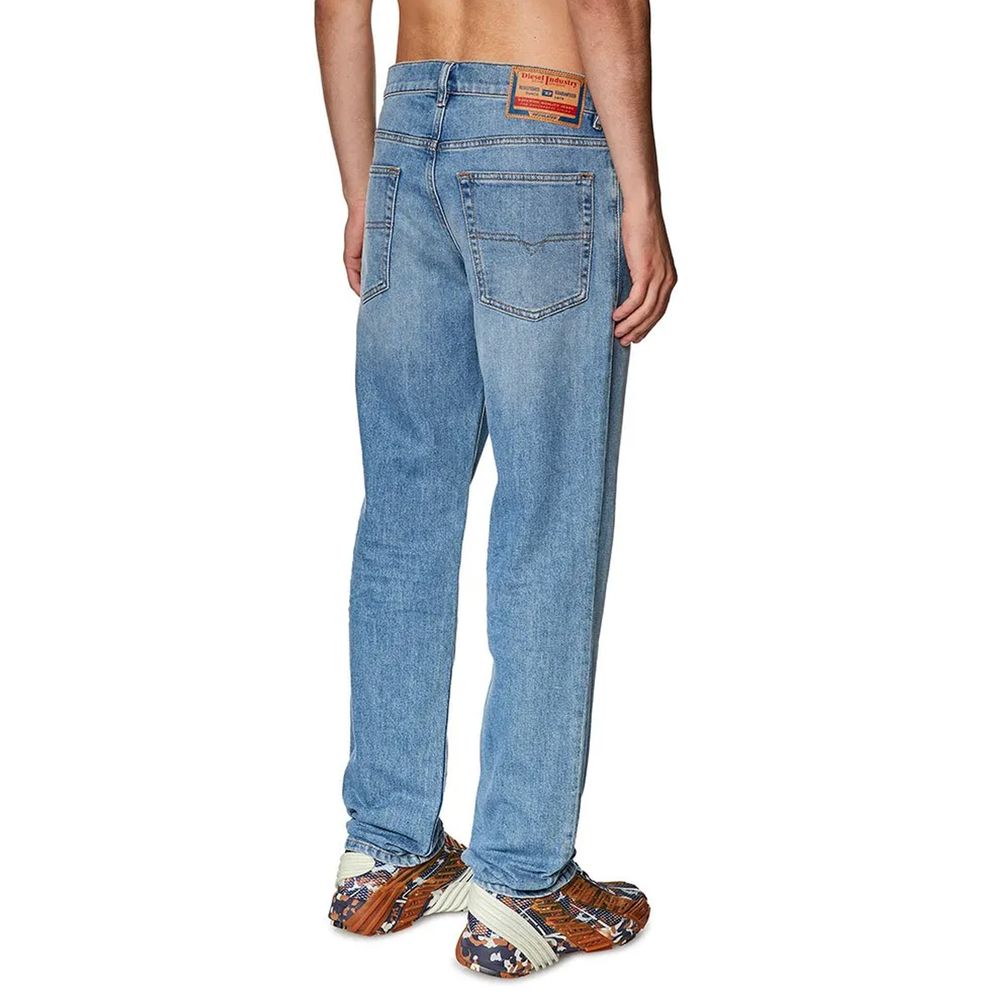 Diesel Light Blue Cotton Men's Regular-Fit Jean -   -  Diesel.