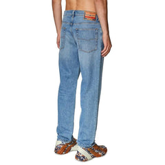 Diesel Light Blue Cotton Men's Regular-Fit Jean -   -  Diesel.
