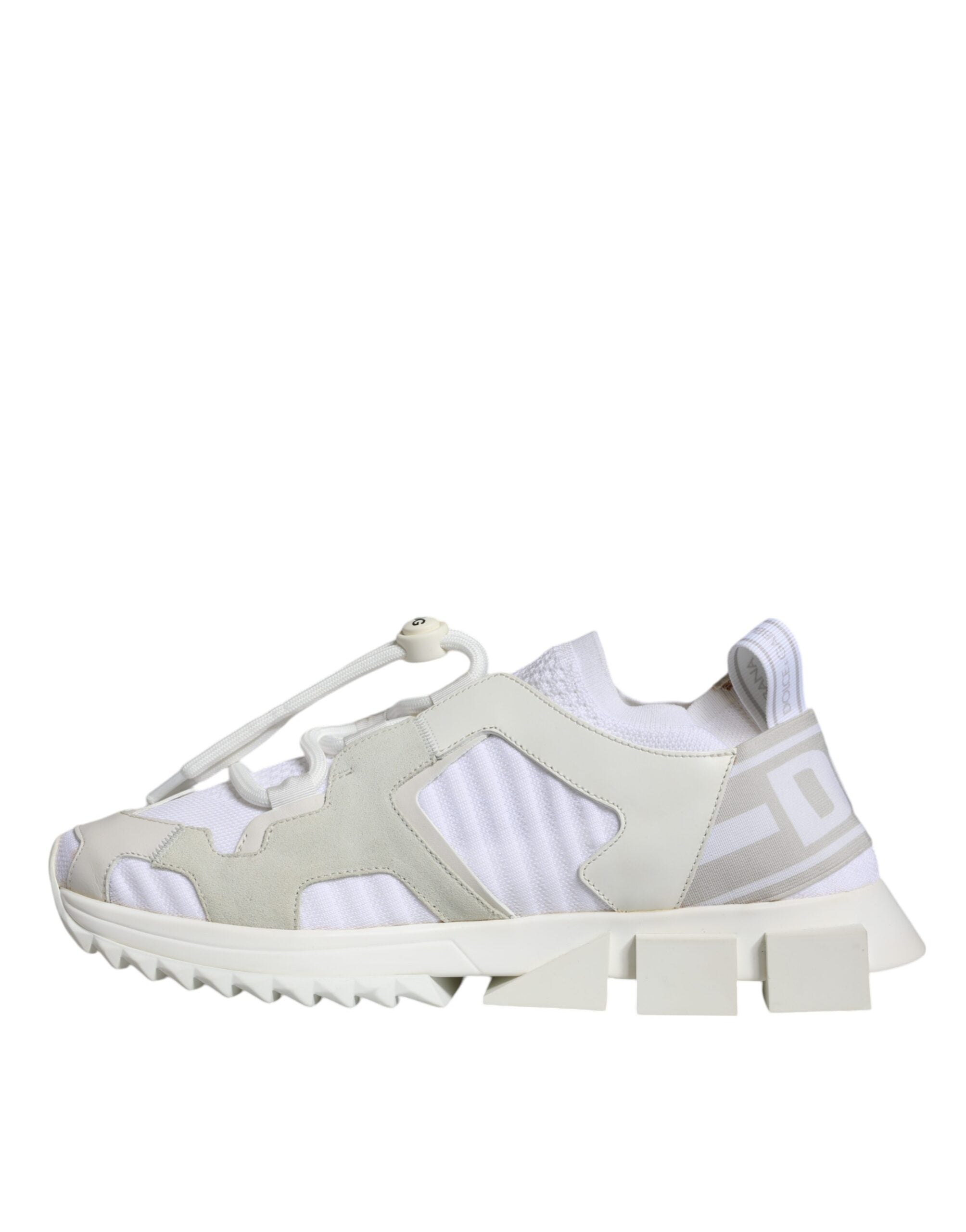 Dolce & Gabbana White Mesh Sorrento Trekking Sneakers Shoes -   -  Dolce & Gabbana.