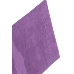Trussardi Beachwear Purple Cotton Men Swim Towel -   -  Trussardi Beachwear.