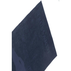 Trussardi Beachwear Blue Cotton Men's Beach Towel -   -  Trussardi Beachwear.