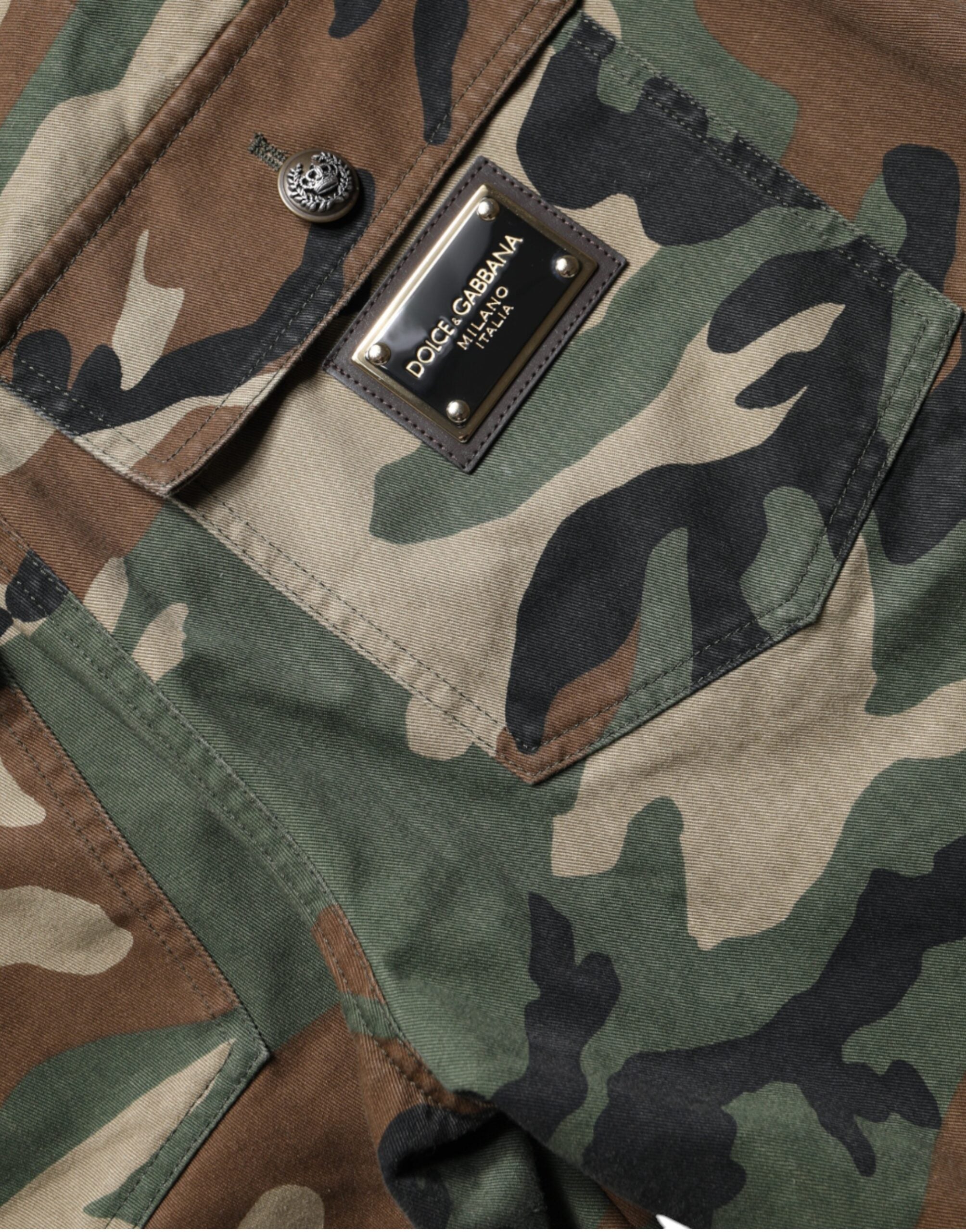 Dolce & Gabbana Multicolor Camouflage Cargo Pants -   -  Dolce & Gabbana.