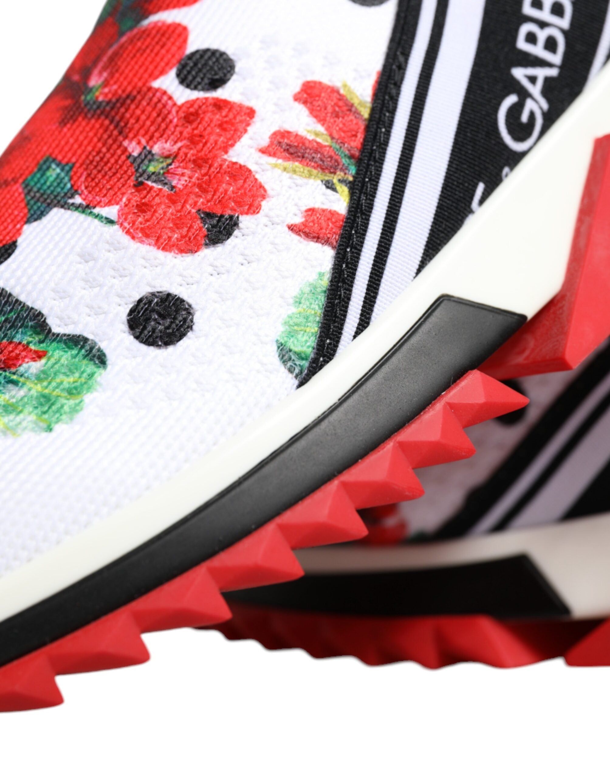 Dolce & Gabbana Multicolor Geranium Sorrento Sneakers Shoes -   -  Dolce & Gabbana.