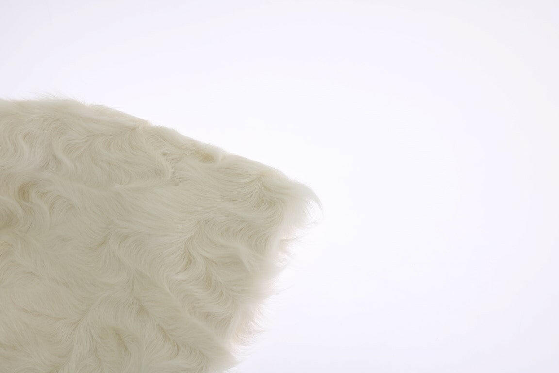 Dolce & Gabbana White Xiangao Lamb Fur Beanie -   -  Dolce & Gabbana.