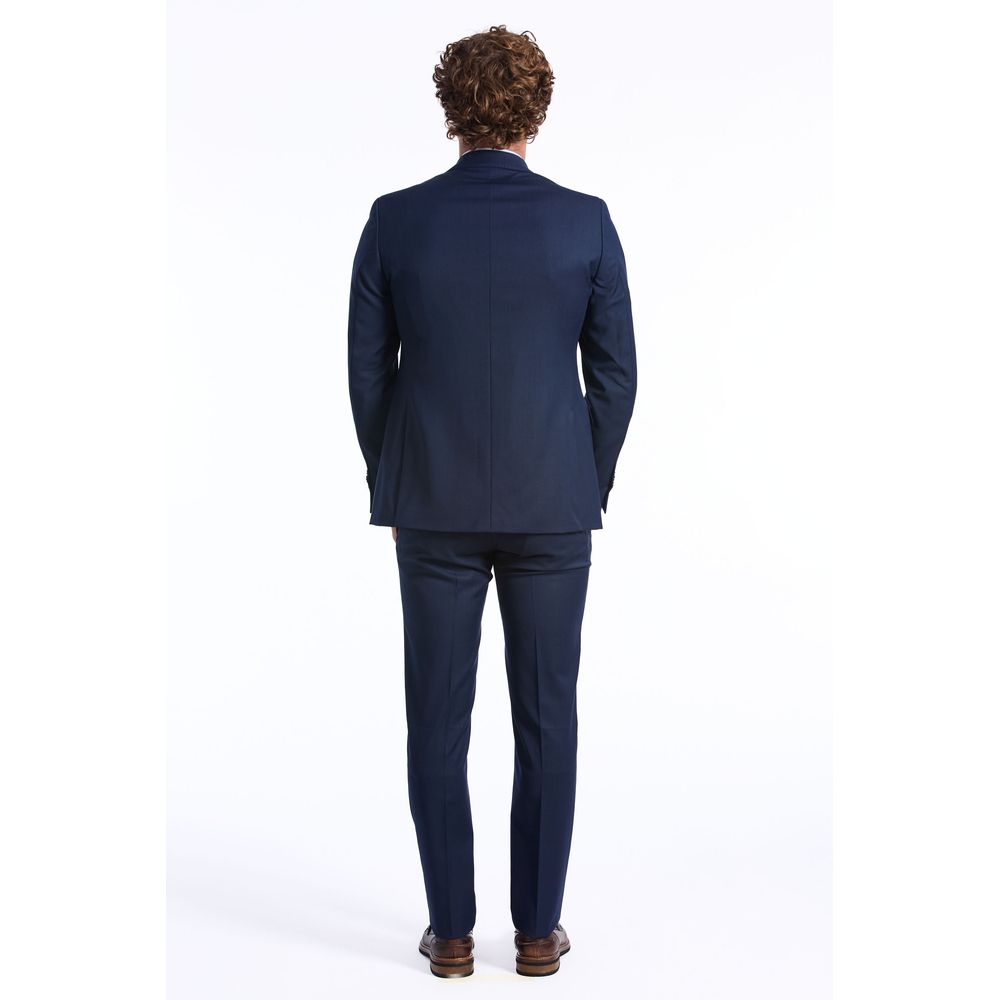 Baldinini Trend Blue Wool Men Suit -   -  Baldinini Trend.