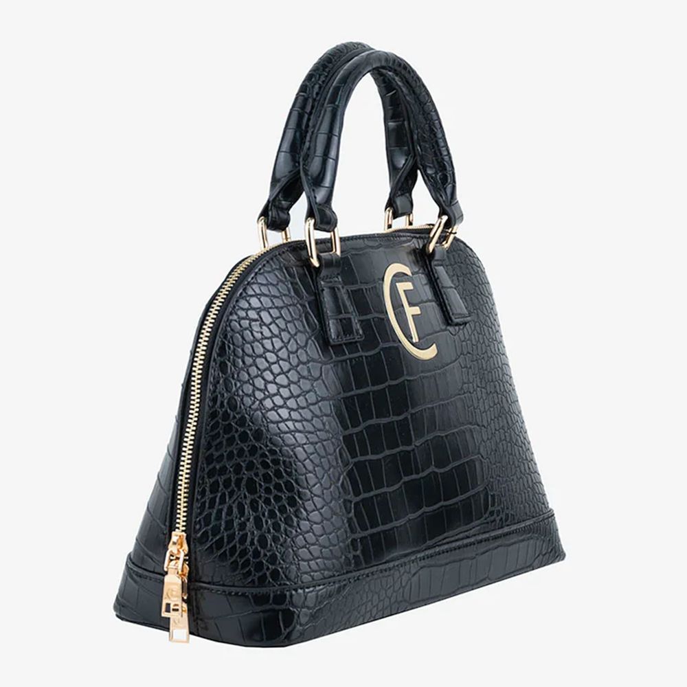 CRISTINAEFFE Black Artificial Leather Women Handbag -   -  CRISTINAEFFE.