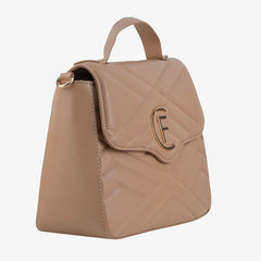 CRISTINAEFFE Beige Artificial Leather Women Crossbody Bag -  Luxury Cross Body Bag for Women -  CRISTINAEFFE.