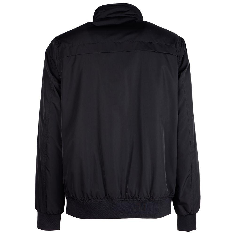 La Martina Black Polyester Jacket -   -  La Martina.