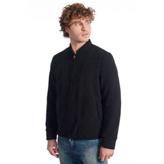 Roberto Pepe Luxury Black Wool Men Jacket -   -  Roberto Pepe Luxury.