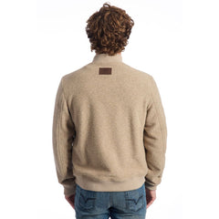 Roberto Pepe Luxury Beige Wool Men Jacket -   -  Roberto Pepe Luxury.