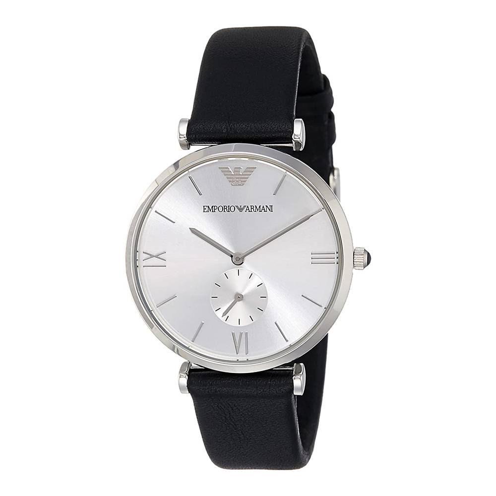 Armani Blue Leather Watch -   -  Armani.