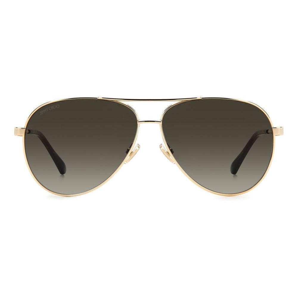 Jimmy Choo Gold Metal Sunglasses -  Jewellery, Women -  Jimmy Choo.