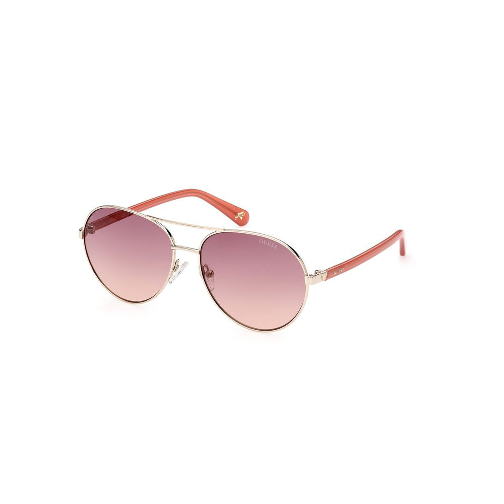 Guess Gold Metal Sunglasses -  Unisex, Sunglasses -  Guess.