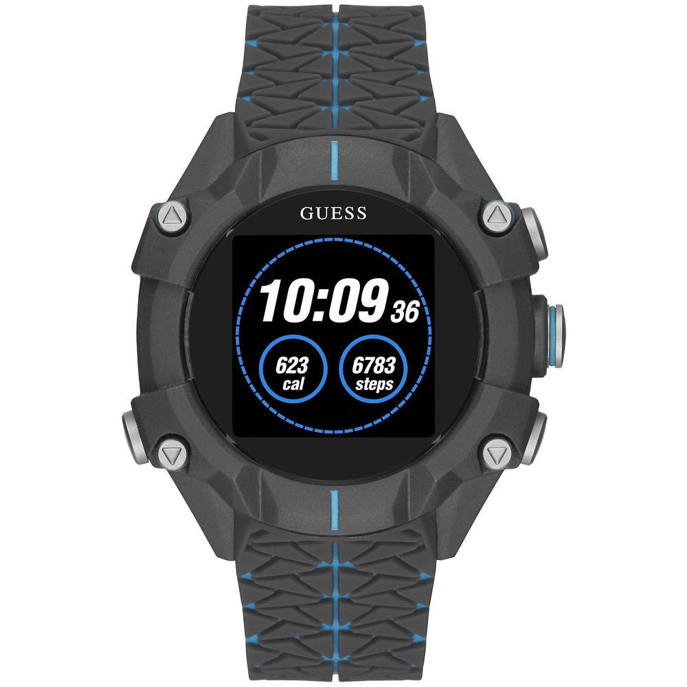 Guess Gray Resin Watch -   -  Guess.