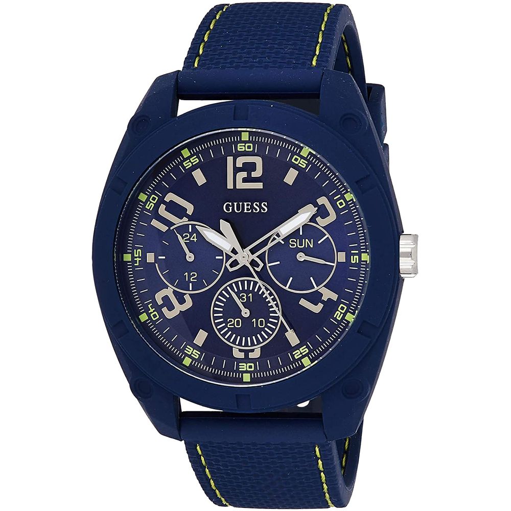 Guess Blue Rubber Watch -   -  Guess.