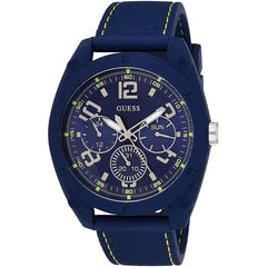 Guess Blue Rubber Watch -   -  Guess.