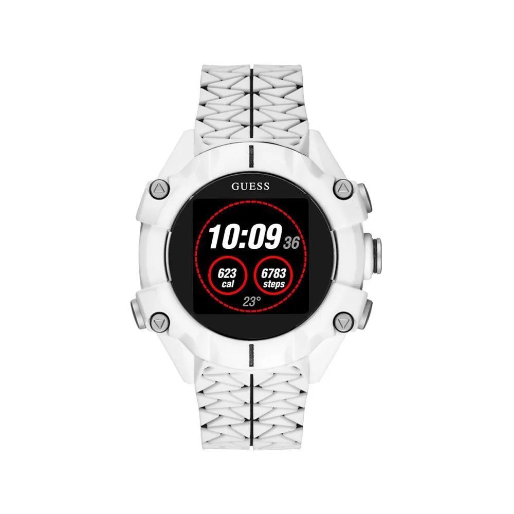 Guess White Resin Watch -   -  Guess.