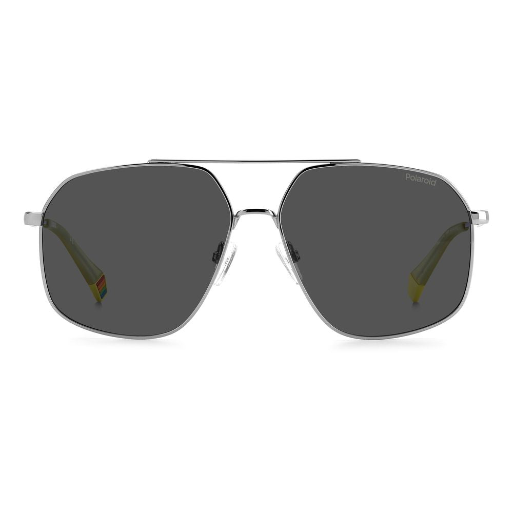 Polaroid Gray Stainless Steel Sunglasses -  Unisex, Sunglasses -  Polaroid.