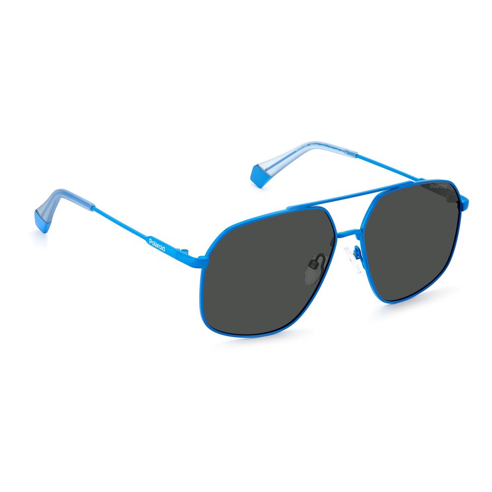 Polaroid Blue Stainless Steel Sunglasses -  Unisex, Sunglasses -  Polaroid.