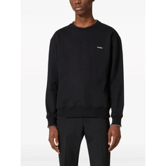 Valentino Black Cotton Sweater -   -  Valentino.