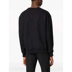 Valentino Black Cotton Sweater -   -  Valentino.