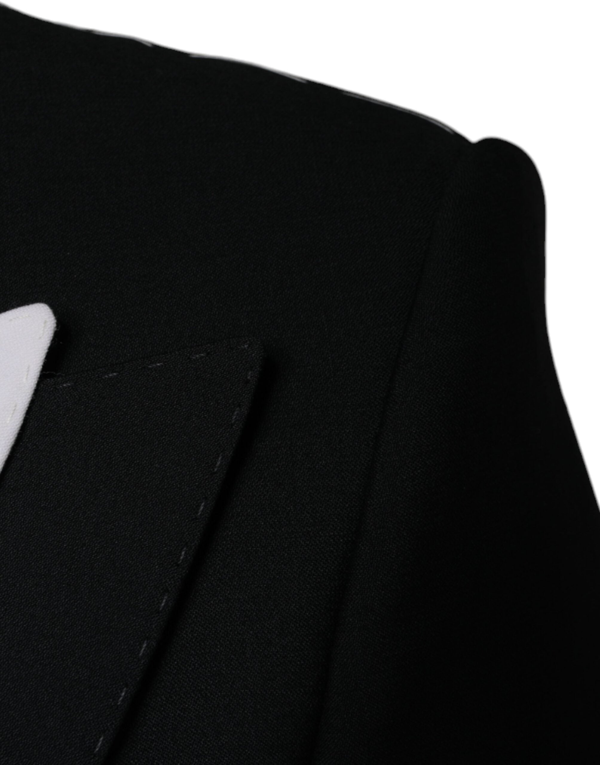 Dolce & Gabbana Black White Single Breasted Dress Blazer -   -  Dolce & Gabbana.
