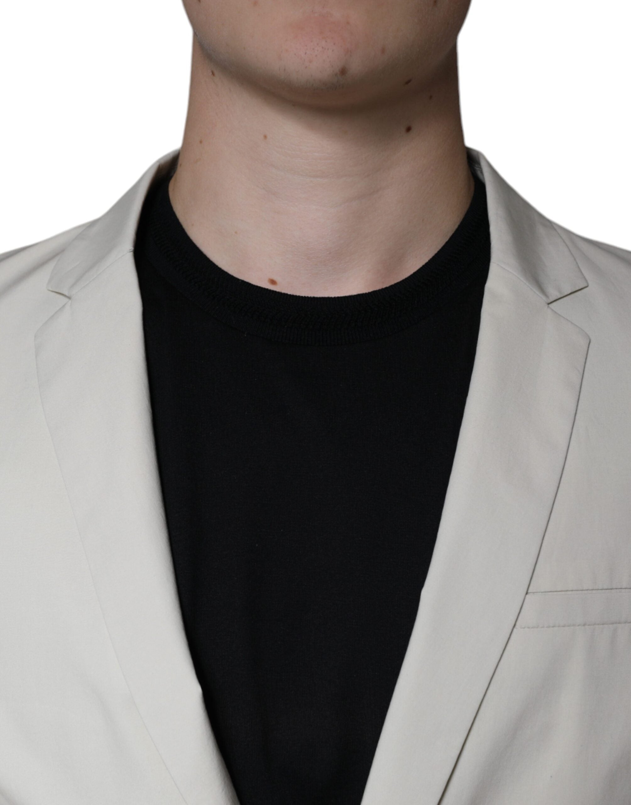 Paolo Pecora Milano Beige Single Breasted Dress Formal Coat Blazer -   -  Paolo Pecora Milano.