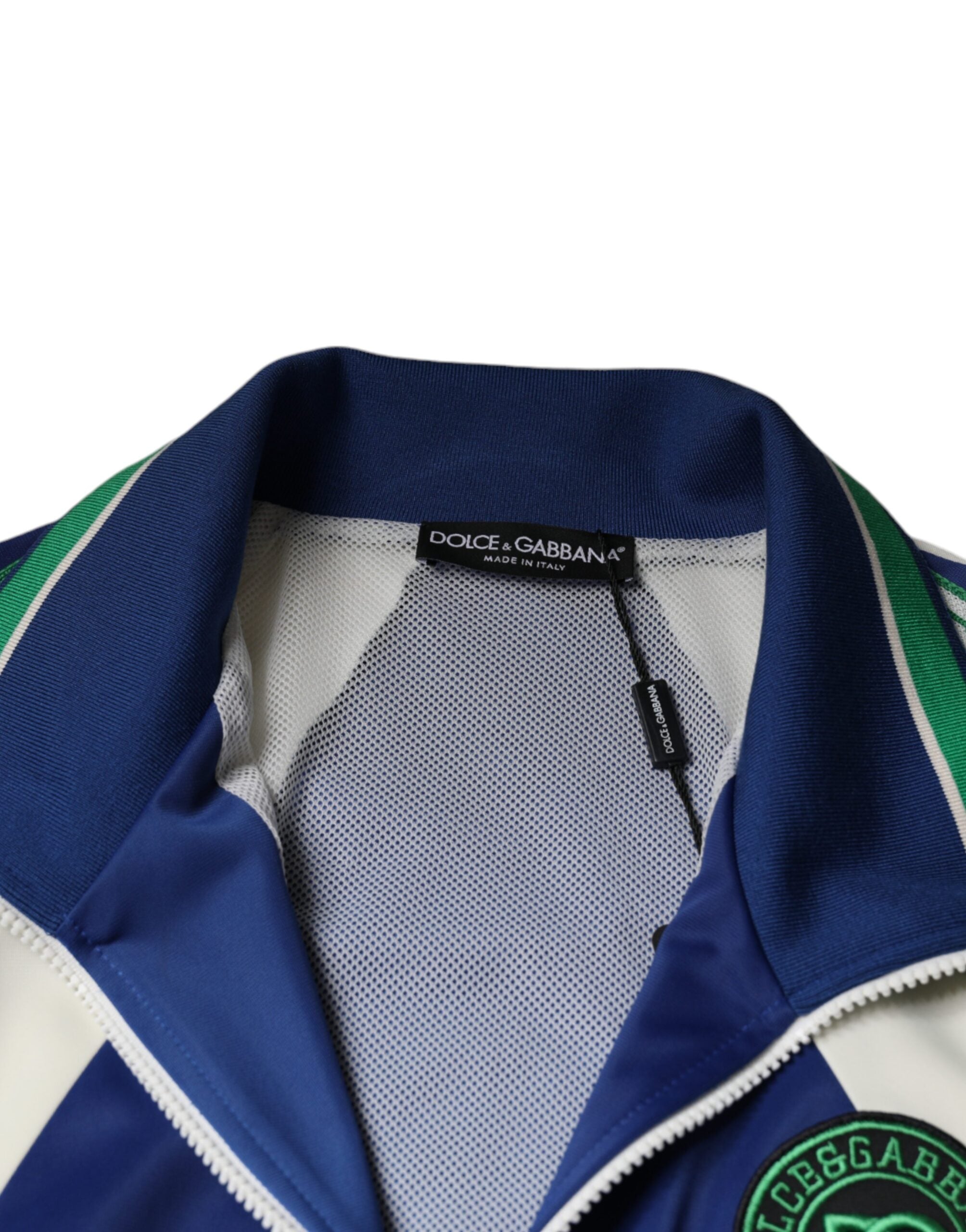 Dolce & Gabbana Multicolor Polyester Full Zip Bomber Jacket -   -  Dolce & Gabbana.