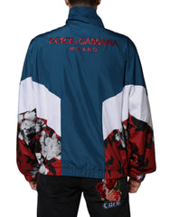 Dolce & Gabbana Multicolor Polyester Full Zip Jacket -   -  Dolce & Gabbana.