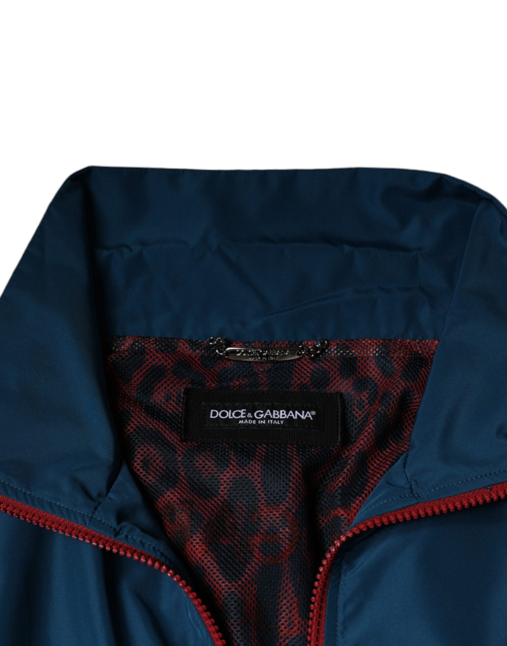 Dolce & Gabbana Multicolor Polyester Full Zip Jacket -   -  Dolce & Gabbana.