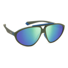 Polaroid Green Rubber Sunglasses -  Unisex, Sunglasses -  Polaroid.