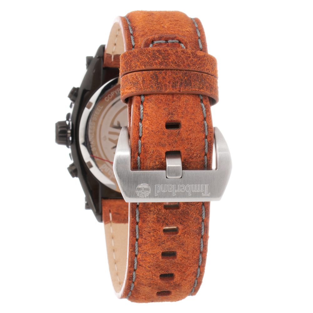 Timberland Brown Leather Watch -   -  Timberland.