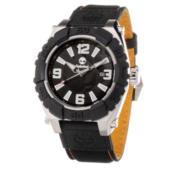 Timberland Black Leather Watch -   -  Timberland.