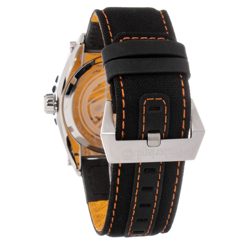 Timberland Black Leather Watch -   -  Timberland.