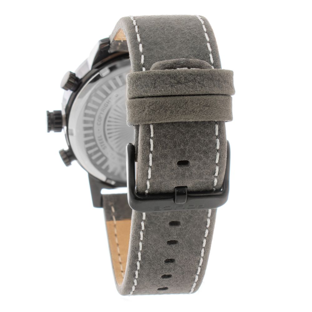 Police Gray Leather Watch -   -  Police.