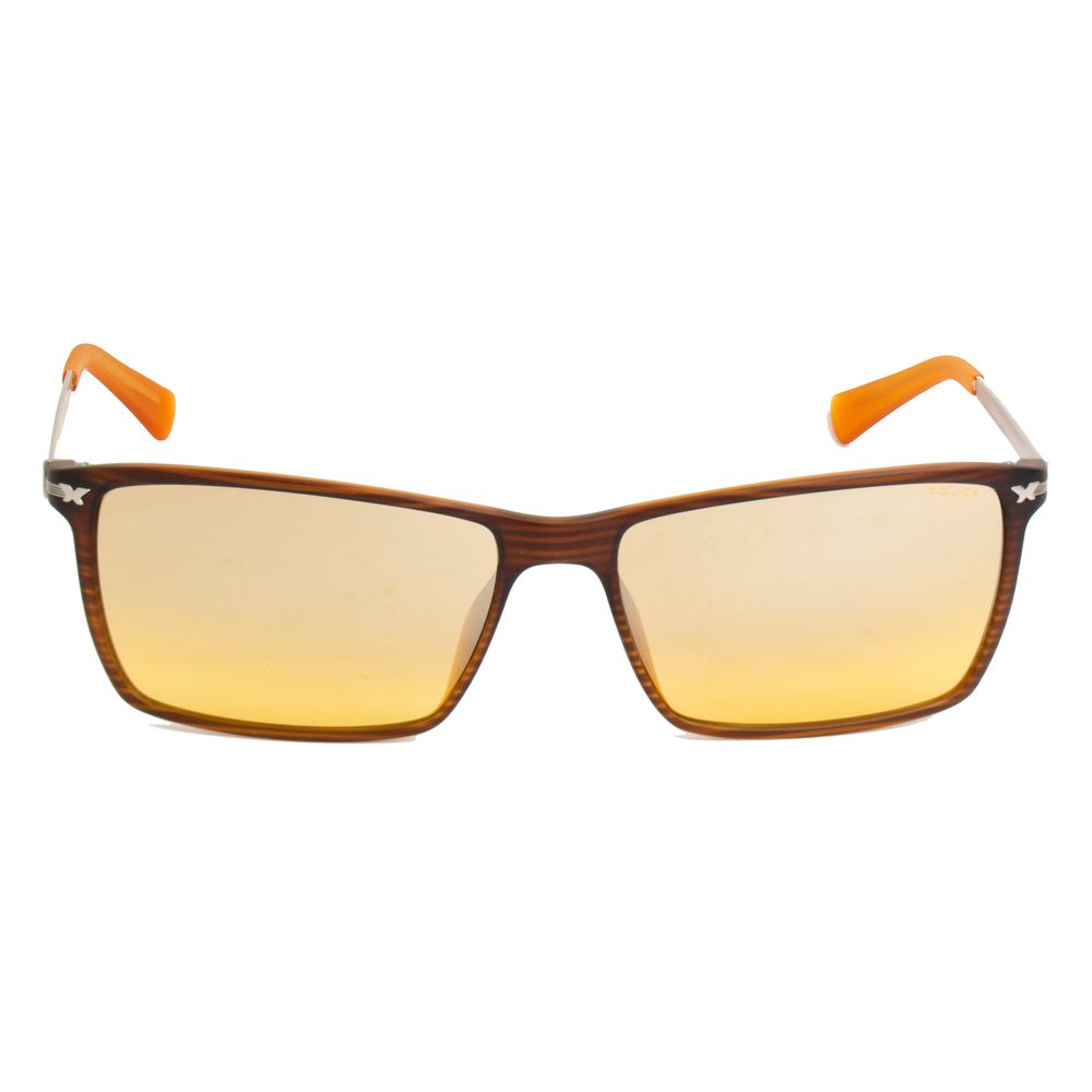 Police Brown Injected Sunglasses -   -  Police.