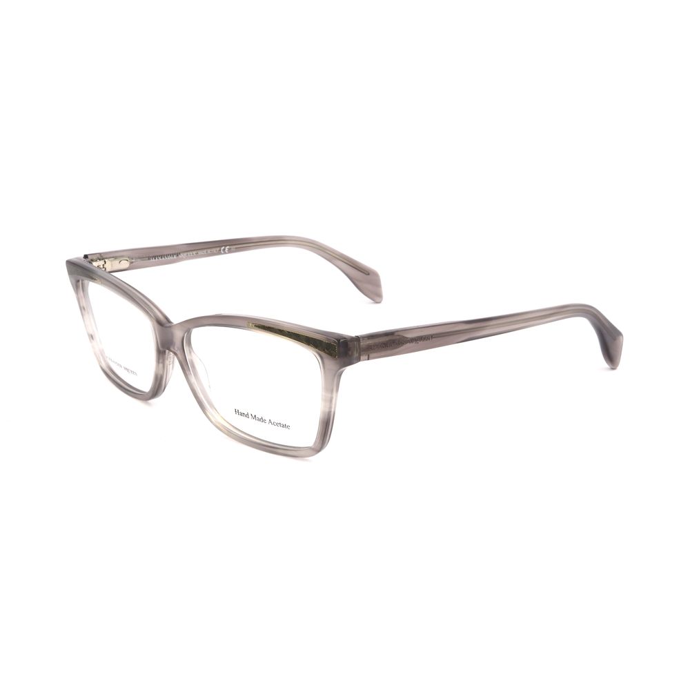 Alexander McQueen Gray Acetate Frames -   -  Alexander McQueen.